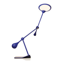 Light & Contrast - Light & Contrast Trapeze Table Lamp - Double Arm - Table Lamps