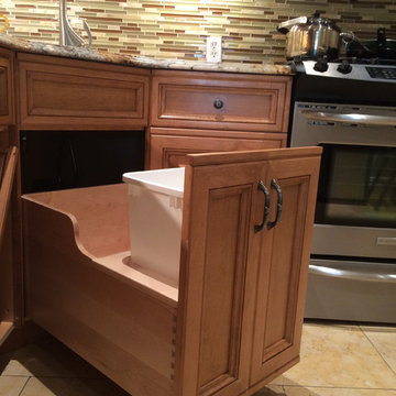 Below Sink Garbage Drawer