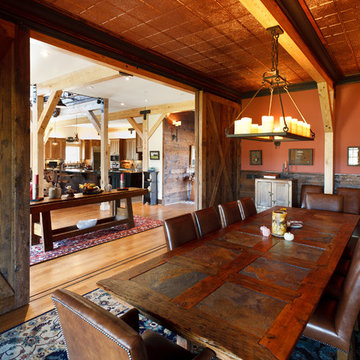 Gambrel Roofed Waterfront Farmhouse