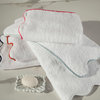 Antalya Tip Towel, Ivory and Eucalipto