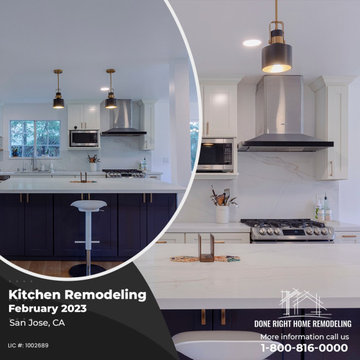 Kitchen Remodeling San Jose, CA. Feb 2023