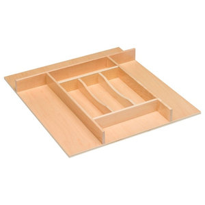 Rev A Shelf 4wtcd 21 1 Two Tiered Cutlery Drawer Contemporary