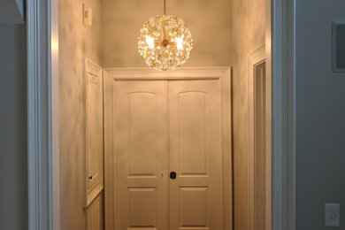 Inspiration for a contemporary hallway remodel in Other