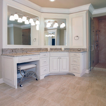 This Lighter, Brighter master bath is a Show-Stopper