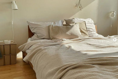 シュトゥットガルトにあるコンテンポラリースタイルのおしゃれな寝室