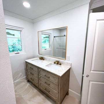 Traditional Guest Bathroom Remodel