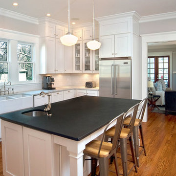 Kitchen and Family Room