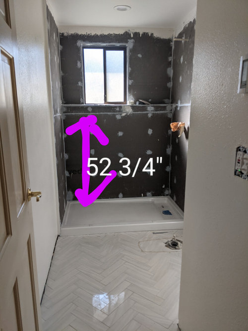 kohler shower pan level