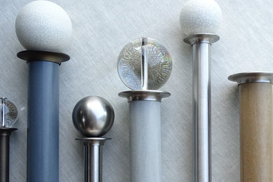 Walcot House: Curtain Poles and Finials