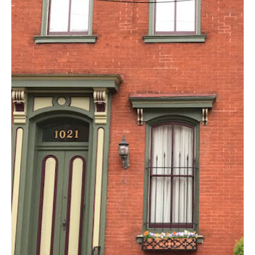 Cathedral Style window boxes and liners for a historic part of Pittsburgh.