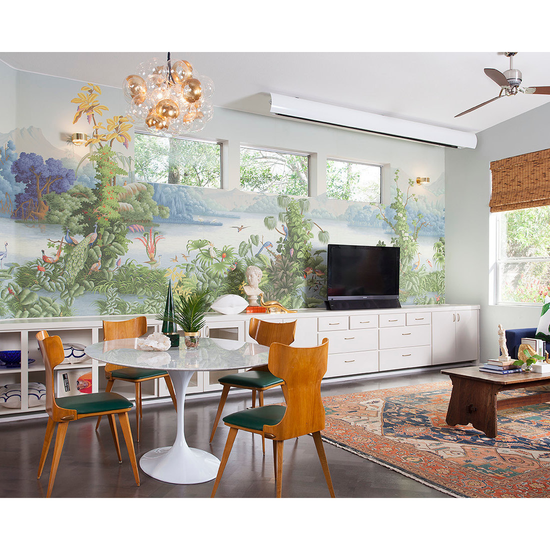 Tropical Mid-Century Modern