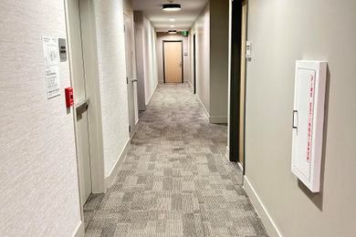 Hallway - modern hallway idea in Los Angeles
