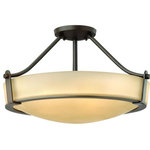 Hinkley - Hinkley 3221OB Hathaway - 12.75" Semi-Flush Mount - Hinkley Lighting has been driven by a passion to blend design and function in creating quality products that enhance your life.