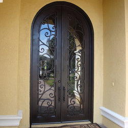 Forge Iron Designs Wrought Iron Doors - Front Doors