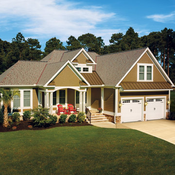 GAF Timberline HDZ® Shingles - Harvest Blend - Golden Harvest