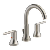 Delta Trinsic Two Handle Widespread Bathroom Faucet, Stainless, 3559-SSMPU-DST