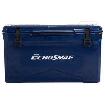 EchoSmile 40 qt. Rotomolded Cooler, Navy Blue