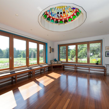 Wide Plank Rift Sawn Red Oak Solid Wood Flooring