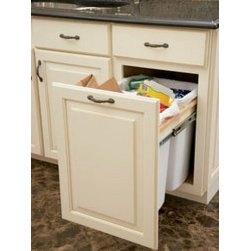 Double Base Wastebasket Cabinet - Products