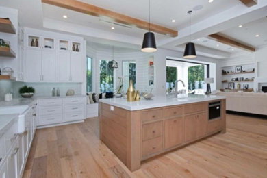 Country kitchen photo in Other