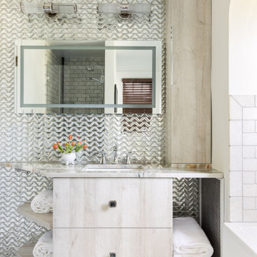 Custom bathroom vanity- maximize small space