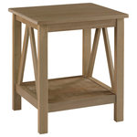 Cristo End Table - Transitional - Side Tables And End ...