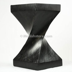 Roost Ebonized Mango Helix Stools - Bar Stools And Counter Stools