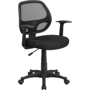 Black Mesh Chair Lf-W-118A-Bk-Gg