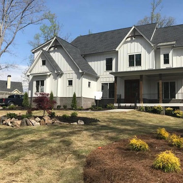 Finished front elevation