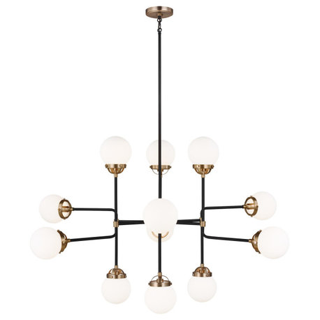 Seagull Lighting 3187912-848 Twelve Light Large Chandelier