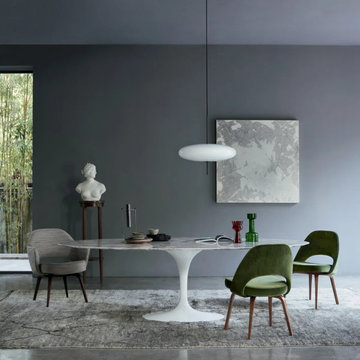 L'ovale : Table Ovale d’Eero Saarinen chez Knoll