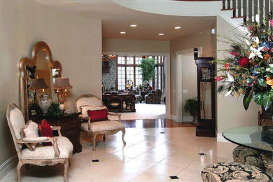 Inspiration for a timeless entryway remodel in Other