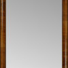 24"x64" Custom Framed Mirror, Light Brown