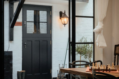 Design ideas for a contemporary kitchen in West Midlands.