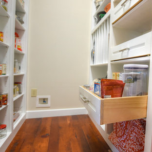 Custom Wood Walk-in Pantry and Wine Bar