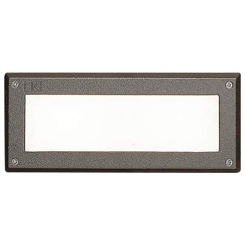 2W 3000K LED Step Light in Textured Architectural Bronze
