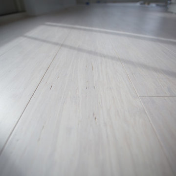 Rustic Ivory Wide Plank Strand Bamboo Flooring
