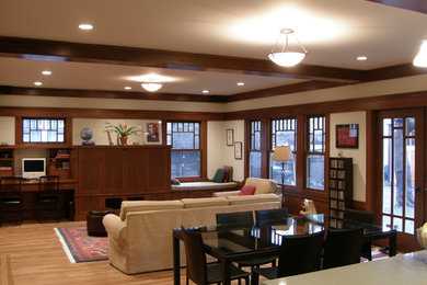 Example of a classic living room design in San Francisco