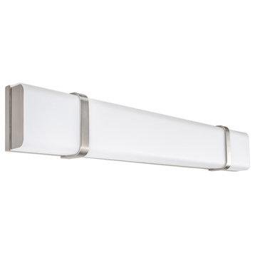 Link LED Energy Star Bathroom Vanity and Wall Light, Brushed Nickel