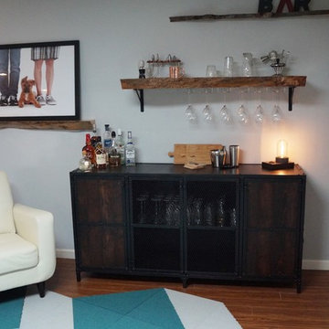 Eco-chic Home Bar