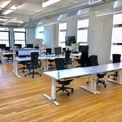 Manual Solar Office Shades - Roller Shades