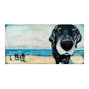 "Macdaddy" Painting Print on Canvas by Tori Campisi
