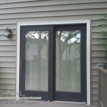 Alside Insulated Siding & Straight Shake Shingle Siding in Tuscan Clay in Lisle