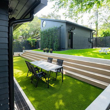 Terraced Front Garden