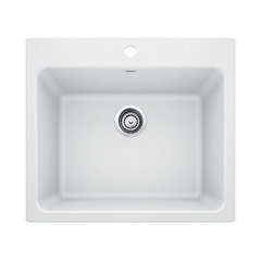 50 Most Por Utility Sinks For 2018 Houzz 25 X22 X12 Blanco Liven Silgranit Laundry Sink White