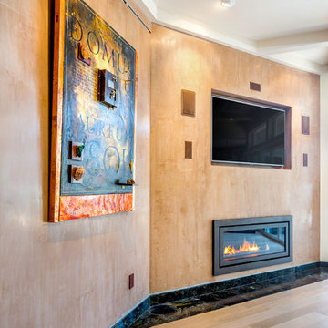Larkspur Family room and Kitchen