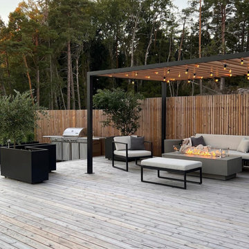 La terrasse en bois sublimée par le GRANVILLE.