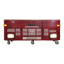 Truck Bar Counter - Indoor Pub And Bistro Tables