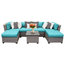 Florence 7 Piece Outdoor Wicker Patio Furniture Set 07a