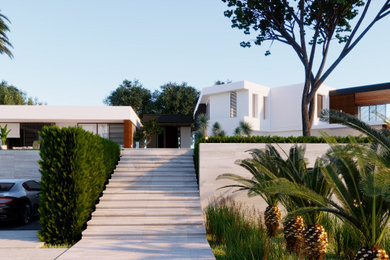 Inspiration for a modern home design remodel in Other